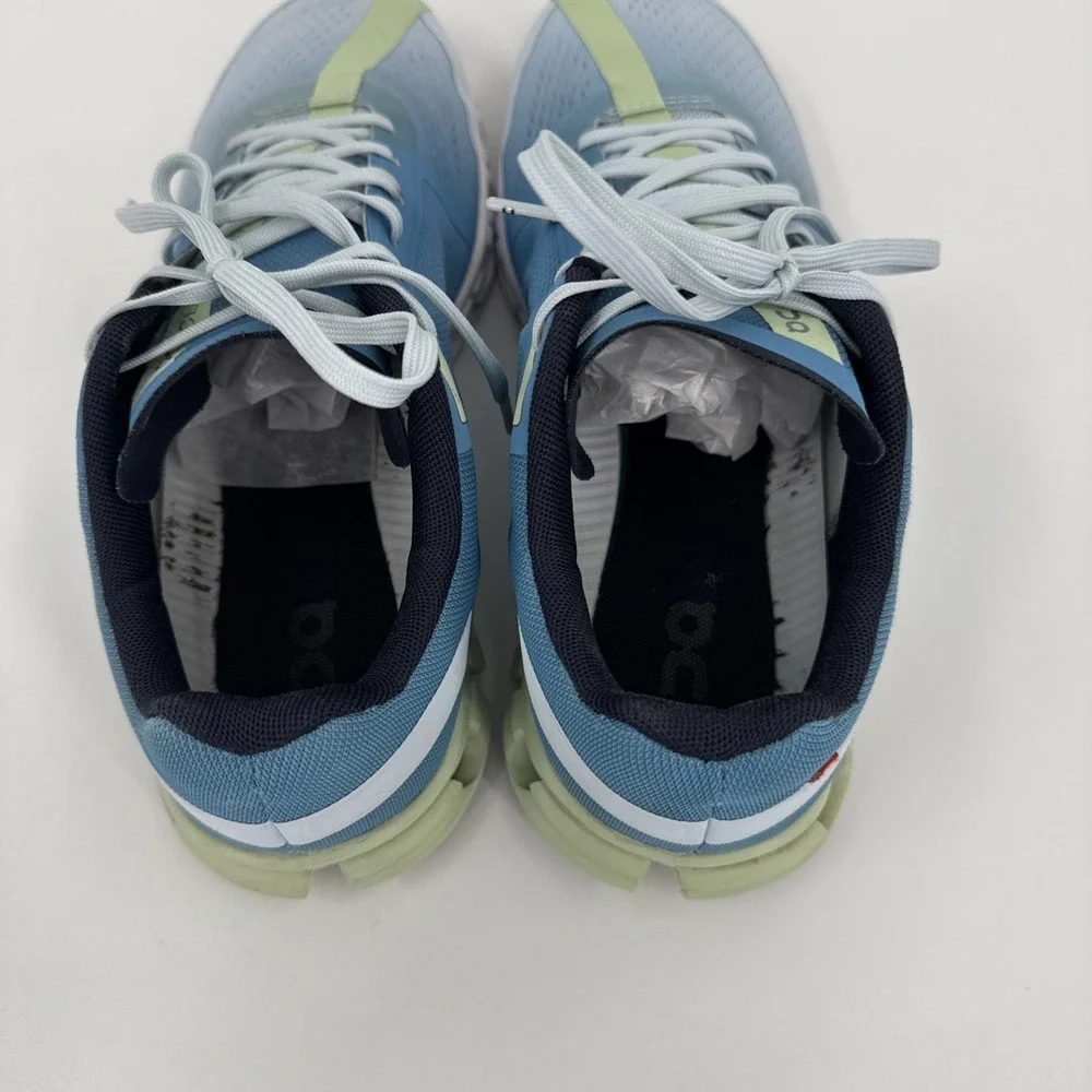 On Cloudflow Women's Niagara Meadow Running Shoes Ombré‎ Blue And Green Size 8